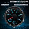 7 Color Backlight oil pressure gauge with sensor 0 to 5 bar 0-75PSI Auto Car Oil Press Meter For Marine Boat Yacht 12V24V