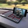 Multifunctional Non-slip Car Mat with Phone Holder & Parking Number Plate