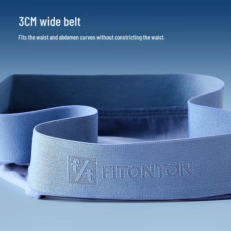 FitonTon Men's Pure Cotton Antibacterial Loose Boxer Briefs