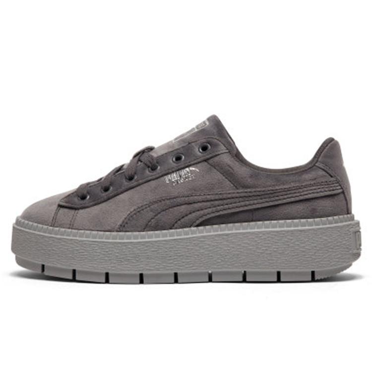 (WMNS) PUMA Platform Trace V Gray Women s 372613-03 EU 40