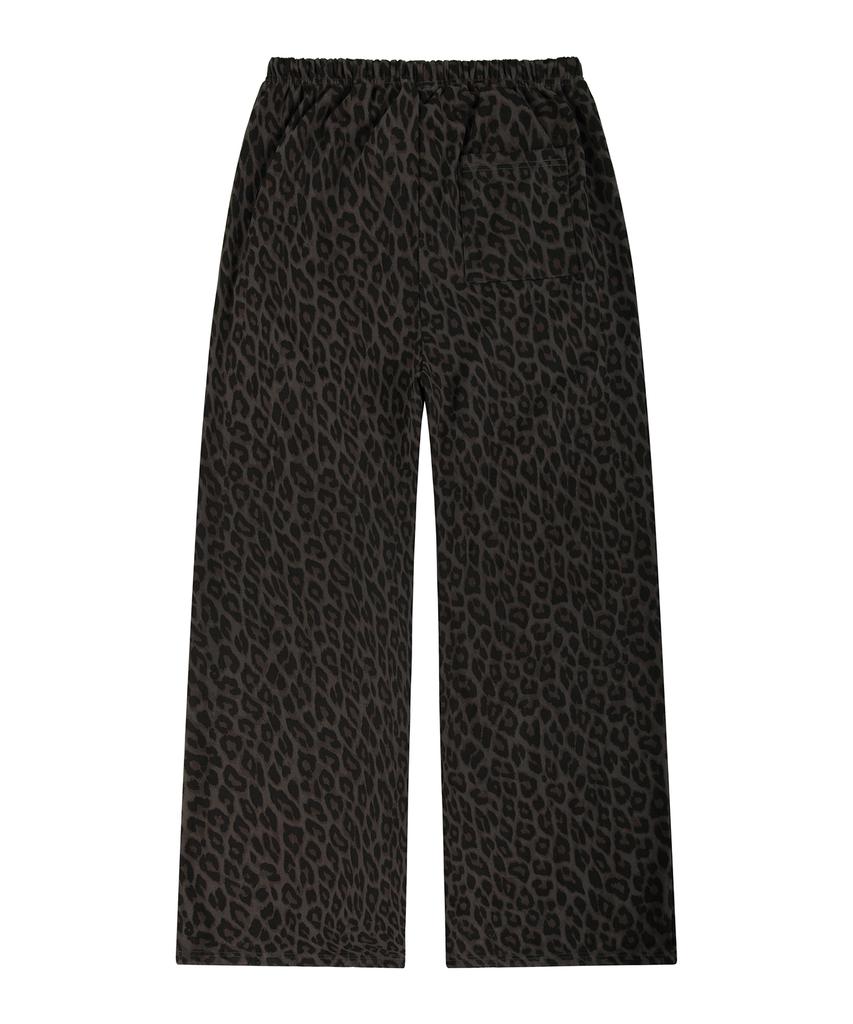 ROCKCAKE Leopard Wide 2Way Jogger - Charcoal