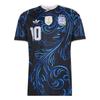 Argentina 26 Away Messi Jersey Black/Lucid Blue/Blue Burst Men Tops Black Lucid-Blue Blue-Burst KH3940