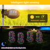 Luce per fuochi d'artificio solare, luci per fuochi d'artificio a LED, impermeabili, per esterni, decorazione da giardino, prato, luci per feste