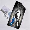 1pc Football2 Beach Towel with Custom Name, Beach/Swimming/Bath/Picnic/Camping Towel, Suitable for Seaside Beaches