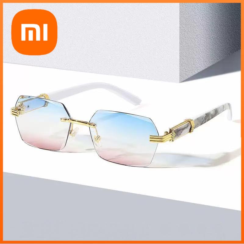 Xiaomi New Style Frameless Rimless Sunglasses For Women, Fashionable And Trendy, With Gradient Oceanic Lenses 1326