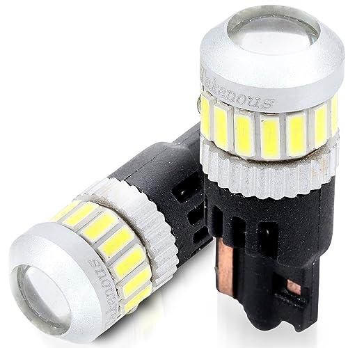 

Takenous, любимец водителей грузовиков, светодиодный габаритный фонарь Takemura Shokai, 24 В T10, лампочка габаритного света 12 В, маленькая, набор из 2 шт. (синий)