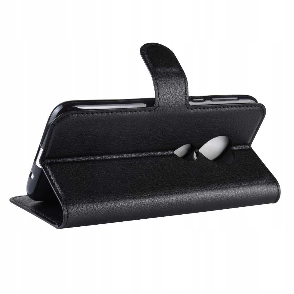 Litchi Moto G7 Play Czarny