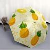 1pc Pineapple Stars Automatic Open/close, All-Season Portable Folding Umbrella, Travel, Everyday, Formal Events - Compact Luxury Parasol, Outdoor Acce