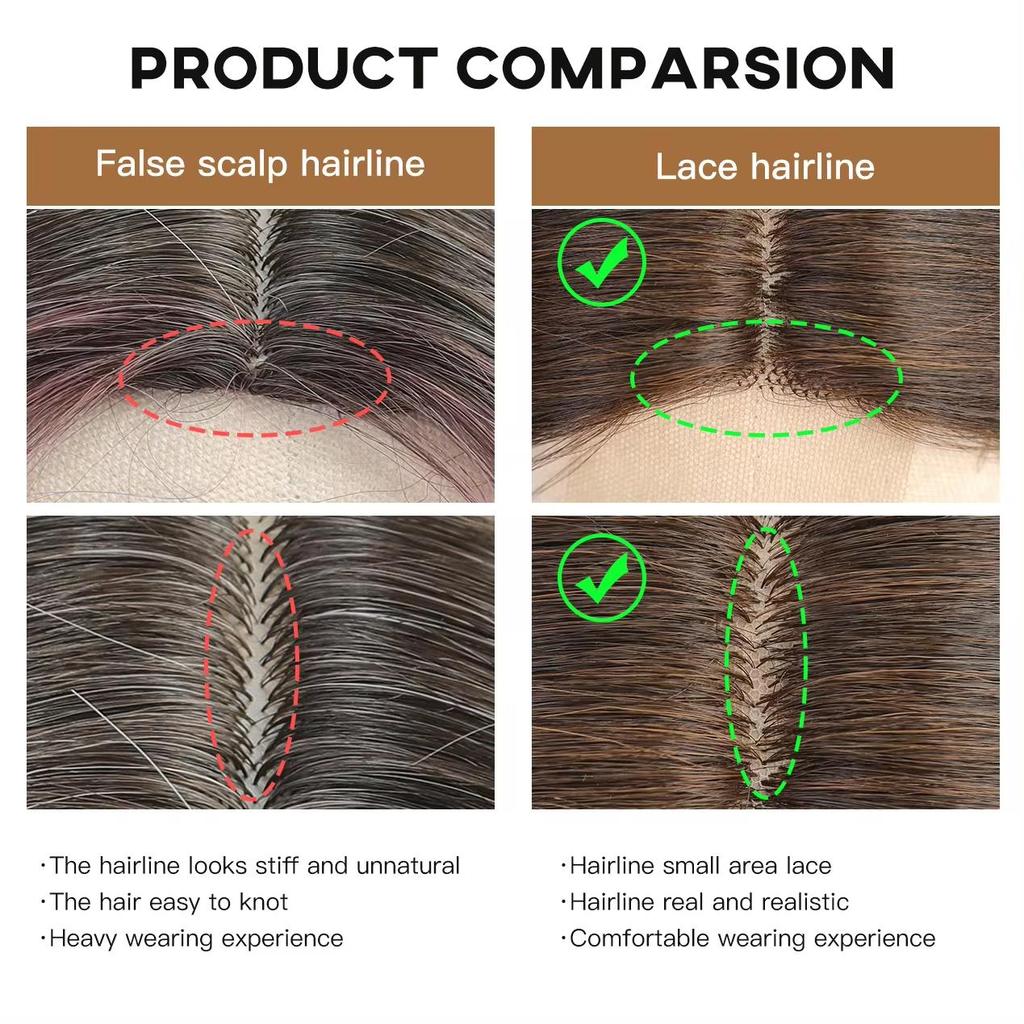 BLONDE UNICORN Small Lace Synthetic Wig Wavy Cosplay Wigs for Women Daily Use Long Blonde Wigs Heat Resistant Fiber Hair