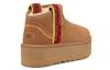 UGG Classic Ultra Mini Braid Boot Chestnut Women's 1138491-CHE