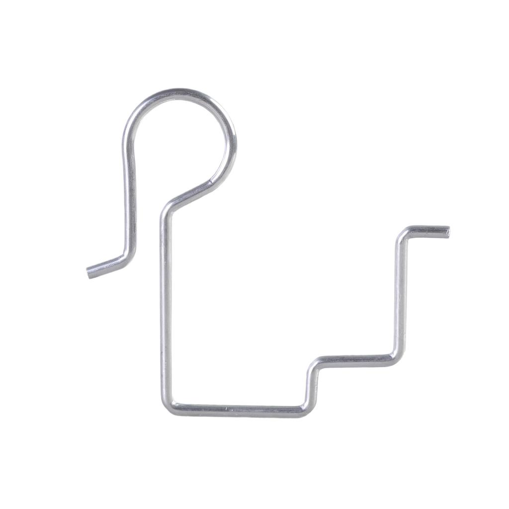 50Pcs Stainless Steel Gutter Hooks Christmas Light Gutter Clips Outdoor Lights Hanger for Outdoor Decorative Easy To Use