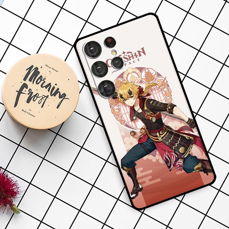 Genshin Impact ThoMa Case For Samsung Galaxy S24 FE S20 FE S21 S22 S23 S24 S25 Ultra S9 S10 S25 Plus Phone Cover
