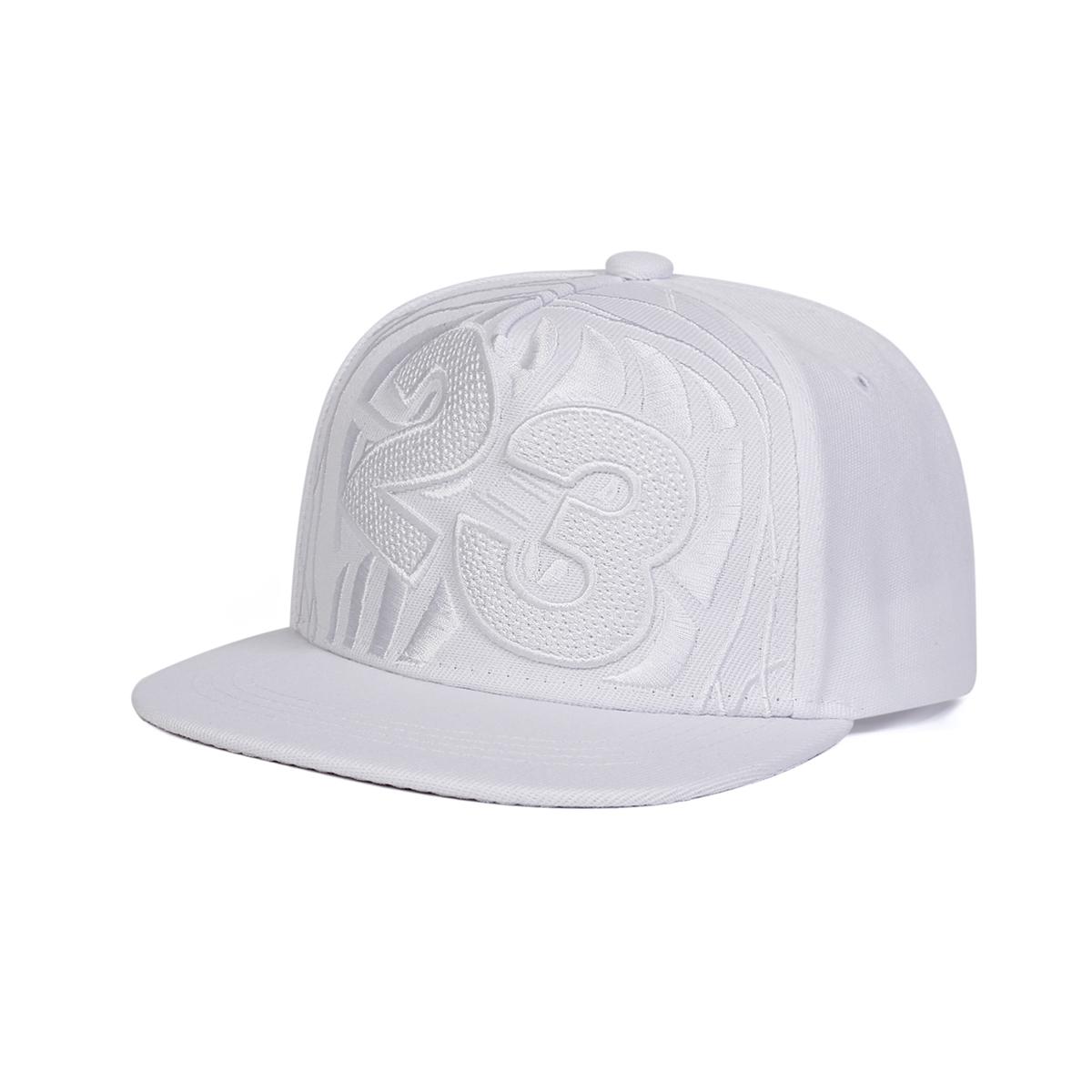 

Children 23 Basketball Embroidery Baseball Caps Hip-hop Hats Spring Autumn Outdoor Adjustable Casual Hat Boy Girl Trave белый