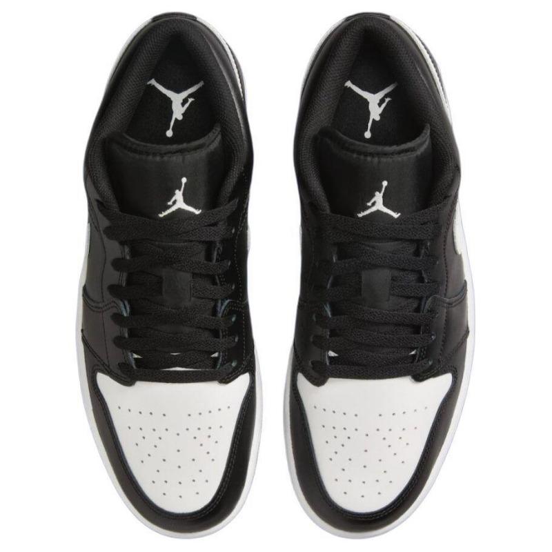 Scarpe da basket retro Air Jordan 1 Low Orca da uomo a taglio basso nere 553558-043