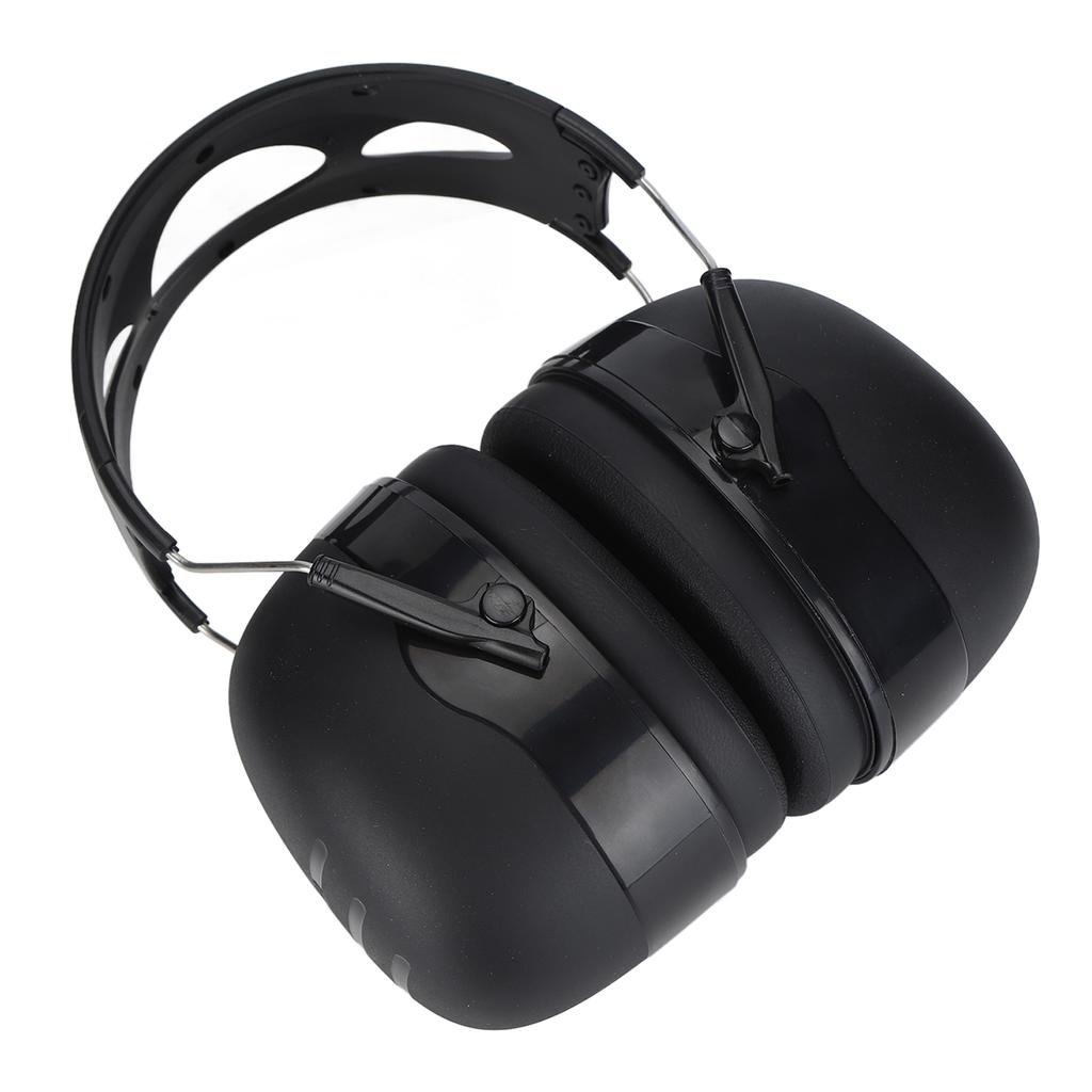 Noise Reduction Earmuffs Hearing Protection Soundproof Earmuffs NRR 37dB for Construction Woodworking Black