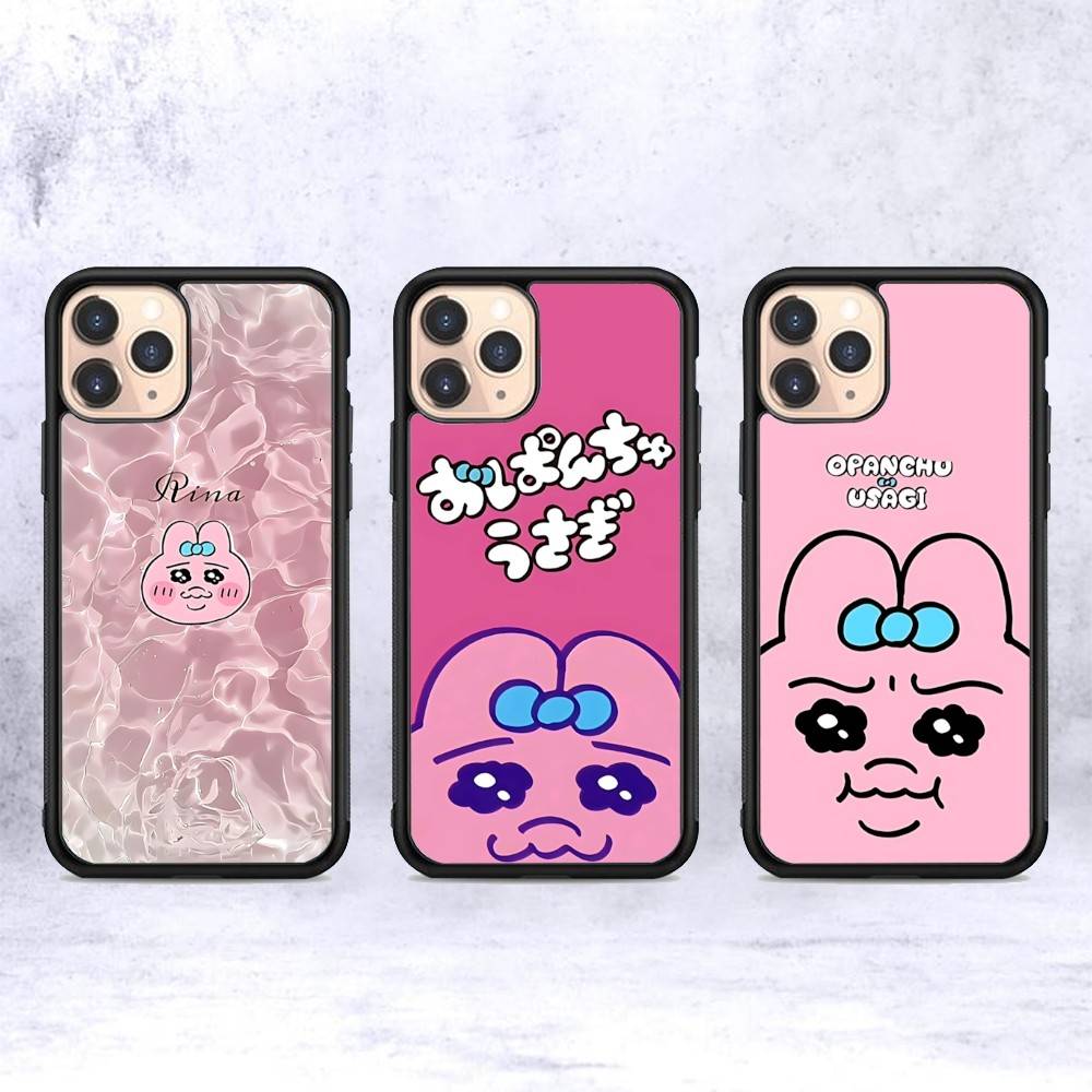 Interesting O-Opanchu Cartoon U-Usagi PC+TPU Phone Case For IPhone 17 16 15 14 PRO MAX 11 12 13 PLUS MINI Cover