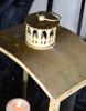 Decorative lantern gold vintage chic 46 cm