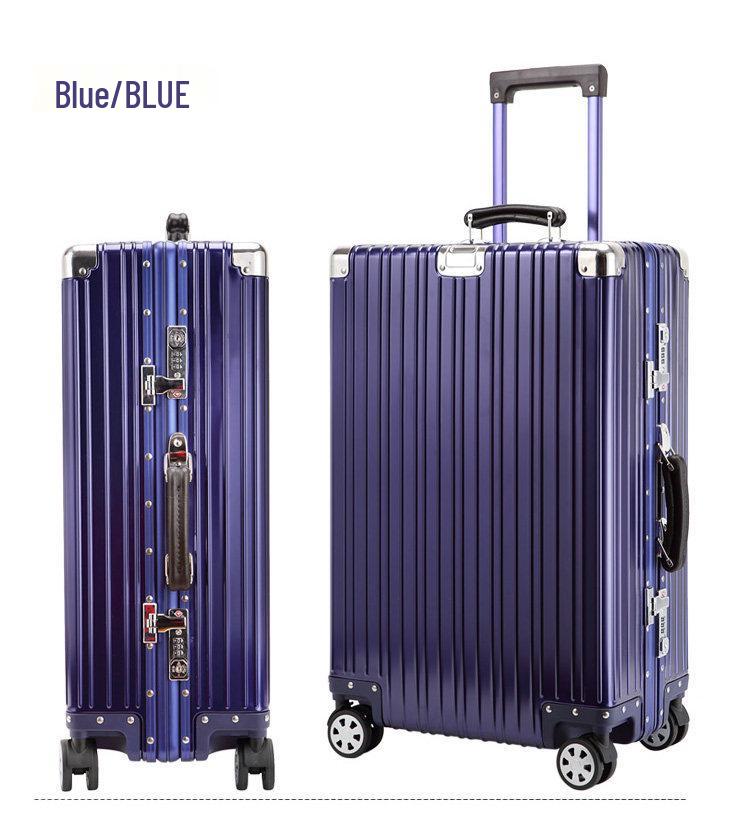 Slightly Flawed Aluminum-Magnesium Carry-on Trolley with Universal Wheels