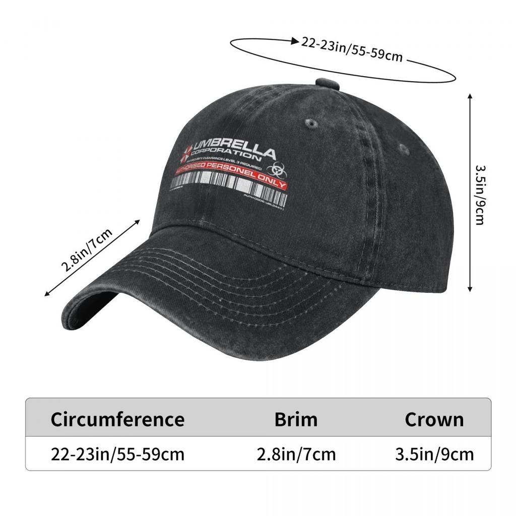 2026 Umbrella Corporation Baseball Cap For Unisex Men Residents Evils Game Casual Hip Hop Hats Breathable Outdoor Sports Snapbac
