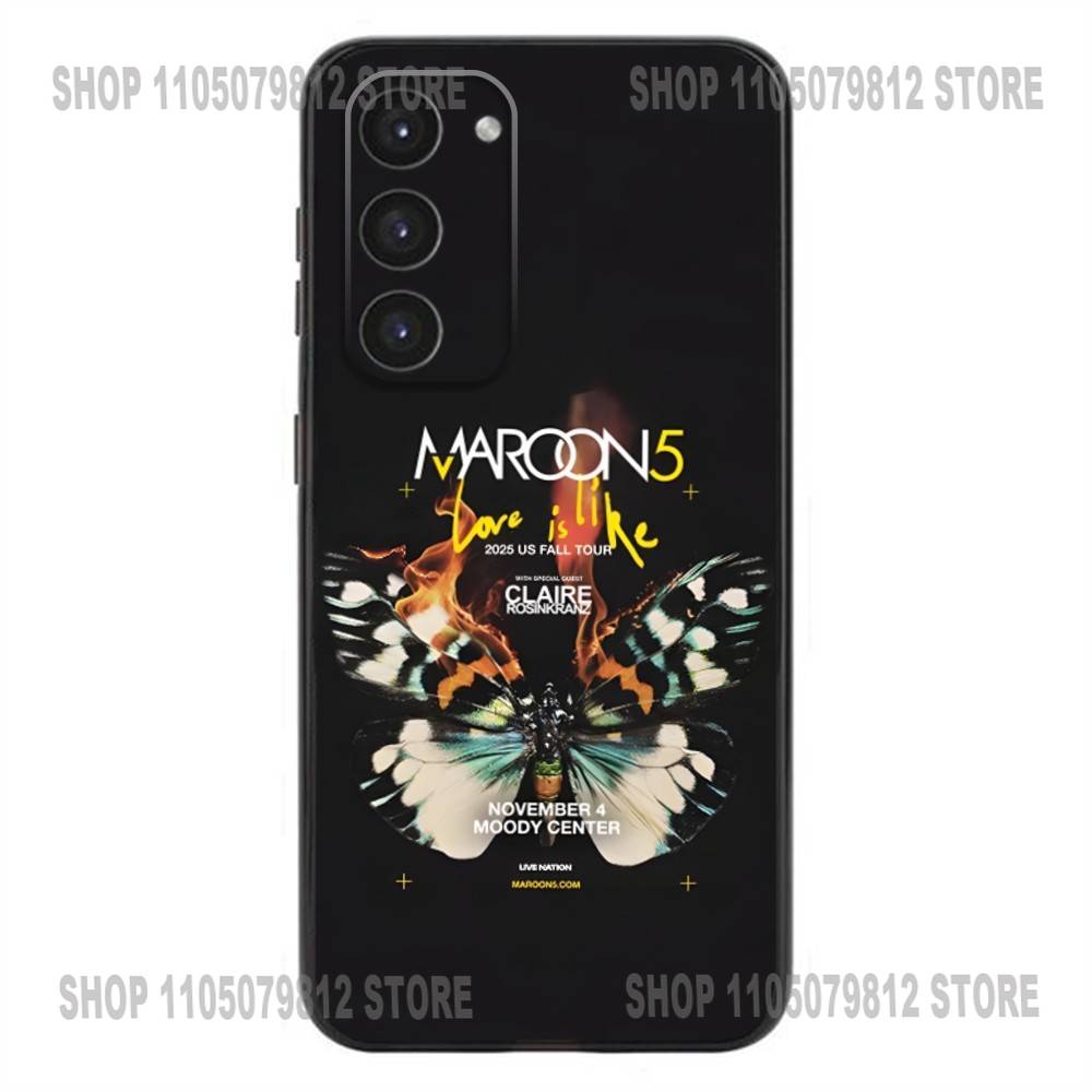 NEW Love Is Like M-Maroon 5 Phone Case For Samsung Galaxy A20,21s,22,31,32,52,53,72,73,80,91 Soft Silicone Black Cover