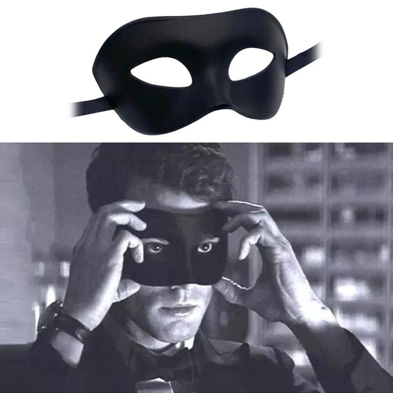 Men Women Masquerade Prom Sexy Black Eye Masks Couple Venetian Cosplay Props Halloween Carnival Party Headdress Half Face Masks
