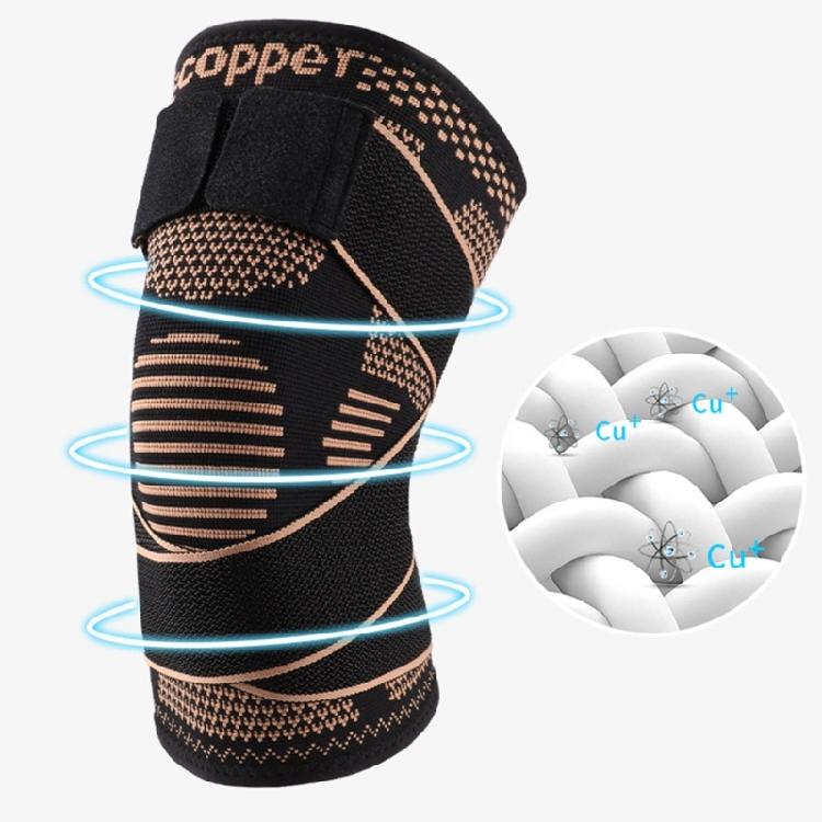 Breathable Knee Support Multifunctional Knee Brace Adjustable Knee Compressions Sleeves Copper Knee Pads for Adult