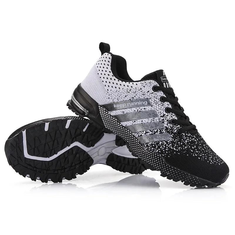 Fashion New 2024 Men Running Shoes Breathable Outdoor Sports Shoes Lightweight Sneakers for Women Comfortable Athletic Training Footwear