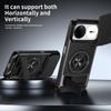 KEYSION Magnetic Phone Case for Huawei Nova 15 Pro Slide Camera Lens Protection Upright Kickstand 360° Ring Shockproof Back Cover