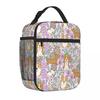 Bestseller Blumenwelpen Moderne Sport-Lunchtasche Outdoor-Grill-Transport-Lunchtasche