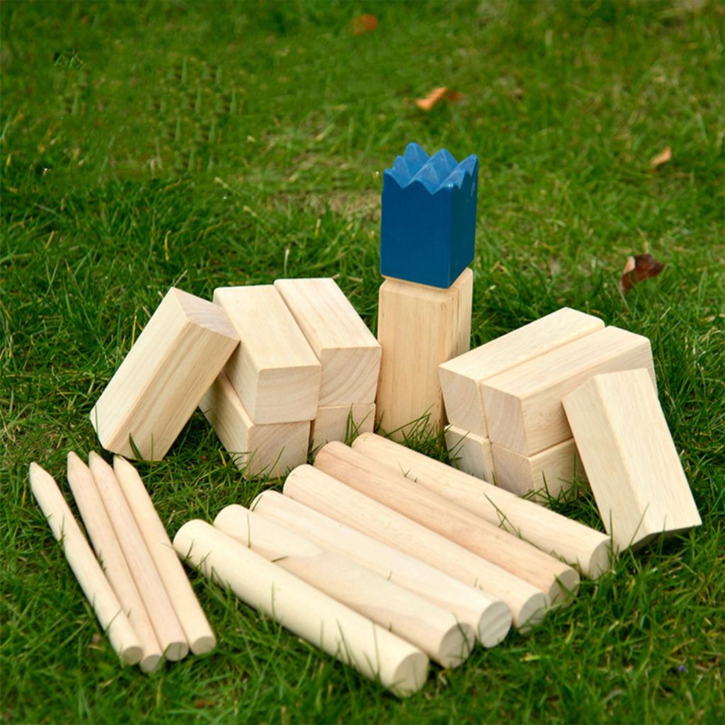 Wooden Tossing , Outdoor Set for Kids and Adults, Family Party Throwing Activity