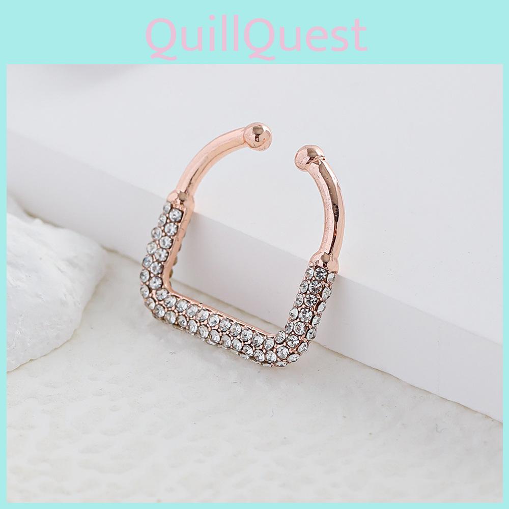 Modern Alloy Ushaped Ear Clips Simple Yet Elegant Design For Women Fashionforward