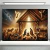 1, Large Nativity Background Cloth, Background Decoration, Room, Photo Studio Prop - Suitable for Home Decoration
