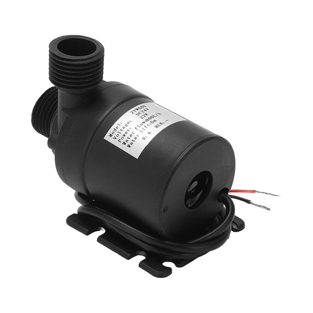 DC 24V Brushless Water Pump Submersible 800L/H Flow 9500rpm IP68 Waterproof for Pond Aquarium Fish T