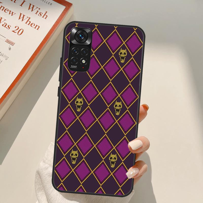 Killer Queen Yoshikage Kira Jojo For Redmi 10A 10C 9A 9C 9T K40 K50 Gaming Phone Case For Redmi Note 11S 10S 9S 9 10 11 Pro