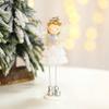 New Christmas Decor Angel Girl Figurine 15cm Cute Fairy Elf Figurine Desktop Ornament Creative Angel Thoughtful Gift