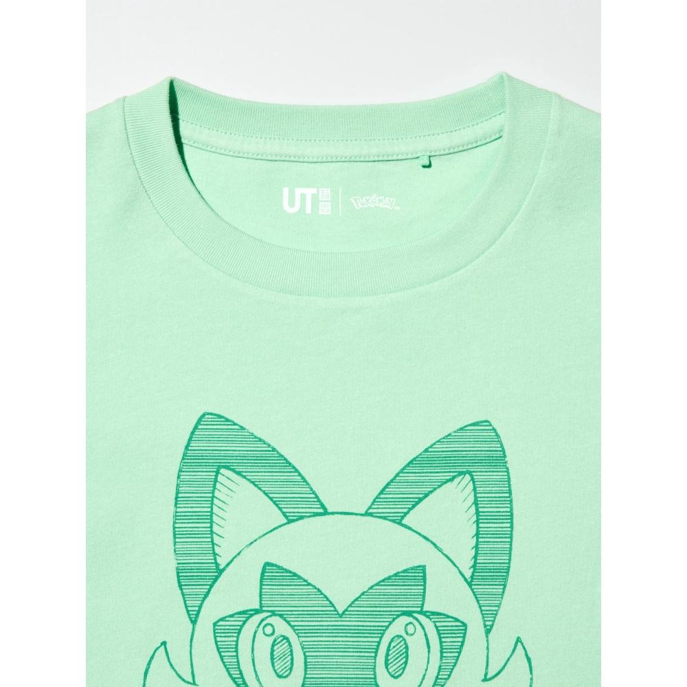 Uniqlo T-shirt Graphique UT Pok Mon Enfant Manches Courtes E