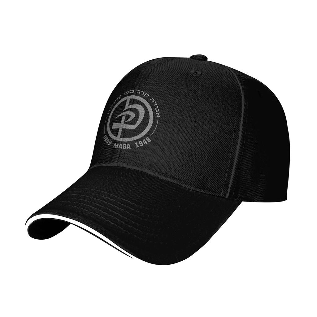 Summer Krav MAGA in Hebrew Letters Logo Baseball Cap Hiking Fishing Sun Hip Hop Hats Couple Women Hot Sale Baseball Caps