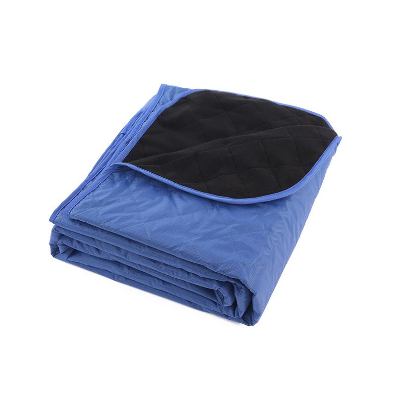 Thick Waterproof Windproof Polar Fleece Camping & Picnic Blanket - Multifunctional, Moisture-Proof, Portable