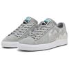 Puma Suede Series Comfortable Versatile Shock Absorbing Durable Low Top Sneakers Unisex Sneakers Gray 393257-03