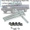 Door Hinge Pin And Bushing Repair Kits Compatible With Chevy S10 GMC S10 Pickup Blazer GMC S15 Pickup 1994-2004 Sonoma Jimmy Oldsmobile Bravada Door