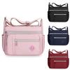 Womens Nylon Urban Crossbody Bag With Zipper Pocket For Daily Use