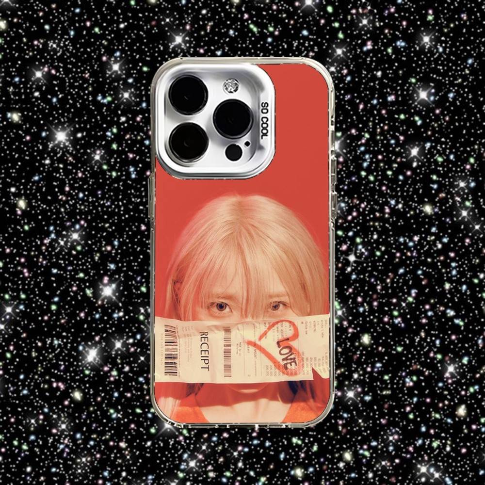 Singer I-IU Ji Eun Phone Case For iPhone 16,15,14,13,12,11,Pro,XS,Max,Plus,Mini,SE White Candy Matte Shockproof Cover iPhone16pro