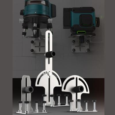 360° Rotation Adjustable Mount Level Bracket Pivoting Support Efficient Leveling