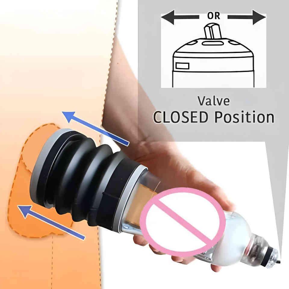 Male Masturbator Vacuum Negative Pressure Spa Penis Massage Bath Trainer Exercise Cock Enlargement Enlarger Adult Produnt