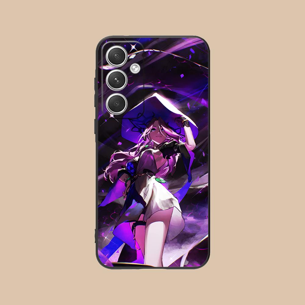 HSR Jade Matte TPU Mobile Phone Case for Samsung Galaxy S26 S25 S24 S23 S22 S21 S20 Note20 Plus FE Ultra Colorful Cover