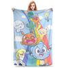 The Amazing World of Gumballs Blanket Super Soft Cozy  Throw Blankets for Bed 50x60 Inch Multiple Sizes Bedspread