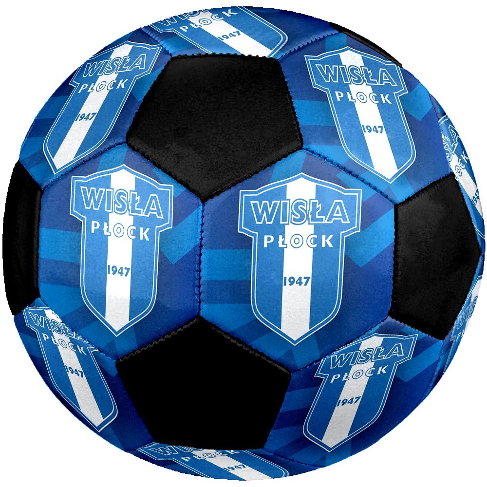 TAGLIA 5 Pallone da Calcio Wisła Płock Colorato Per Tutte le Età Cucito a Macchina PVC Pronto per la Competizione Resistente Alta Rimbalzo