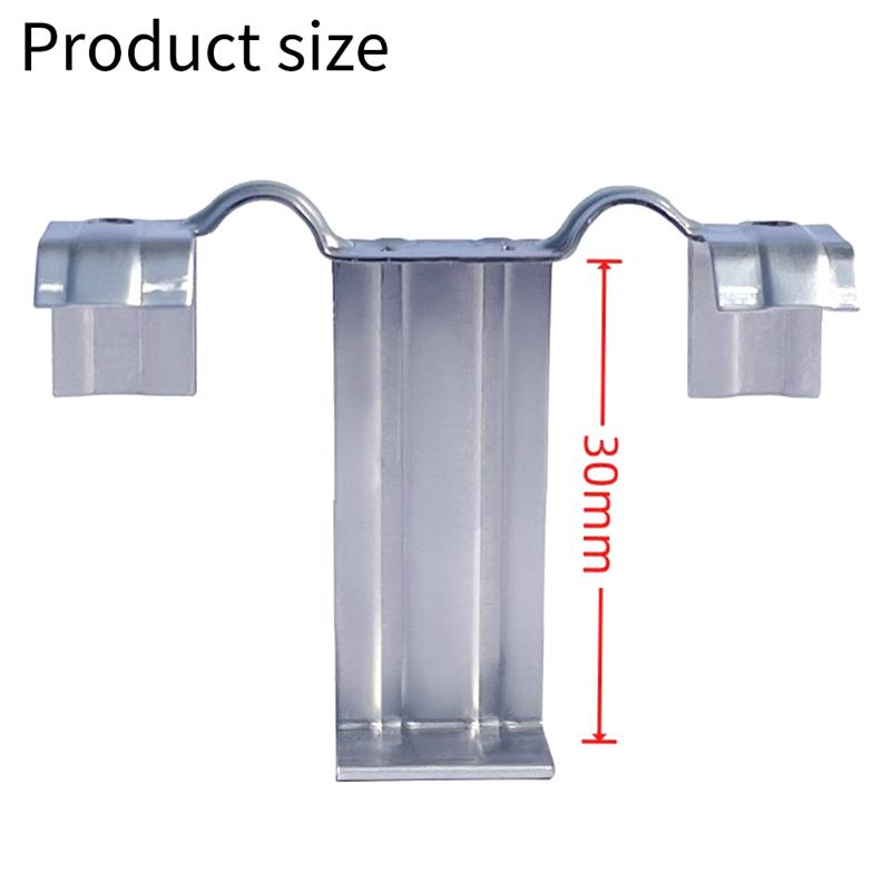 20PCS Photovoltaic Panel Drainage Buckle Plate Solar Panel Water Drain Clip for Solar Panel Draining 30mm