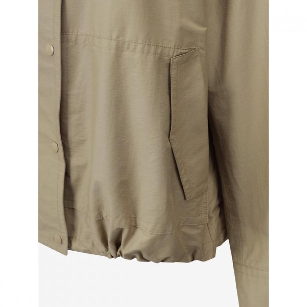 Cc Collect Flap Drawstring Hood Jumper C252msj035