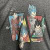 [USED] Dragon Ball Short Sleeve T-Shirt Goku Vegeta Anime Print Akira Toriyama Rare